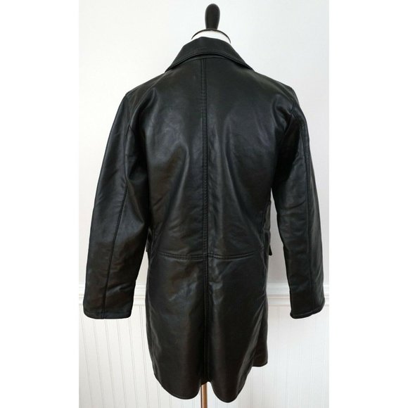 Gruppo Italiano Jackets & Coats Gruppo Italiano Tessile Black Soft Leather Jacket Poshmark
